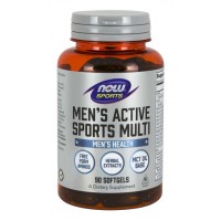Multivitaminico para homens Men Active Sports 90 softgels NOW Sports