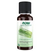 ORGANIC LEMONGRASS OIL 1 oz NOW Foods