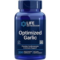Optimized Garlic, 200 cápsulas vegetarianas Life Extension