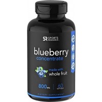 Blueberry Concentrado 800mg 60 sotgels SPORTS Research