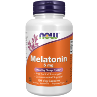 MELATONIN 5mg 180 VCAPS Now foods