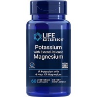 Potassium with Extend-Release Magnesium, 60 Vcaps Life Extension
