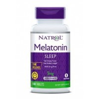 Melatonina 5mg TIME RELEASE 100 tablets NATROL