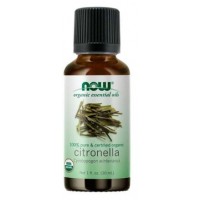 ORGANIC CITRONELLA OIL  1oz NOW Foods