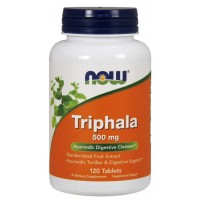 Triphala 500 mg 120 Tablets NOW