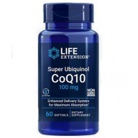 Super Ubiquinol CoQ10 100mg 60 caps LIFE Extension