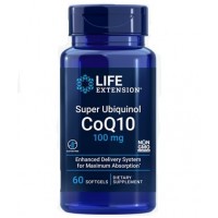 Super Ubiquinol CoQ10 100mg 60 caps LIFE Extension