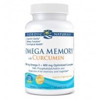 Omega Memory com Curcumin 60 count NORDIC Naturals