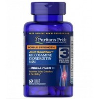 Glucosamina e Chondroitina Double Strength & MSM 60 caplets PURITANS