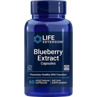 Blueberry Extract cápsulas, 60 cápsulas vegetarianas Life Extension 