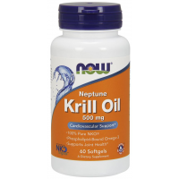 Krill Oil 500mg 60 Softgels NOW Foods