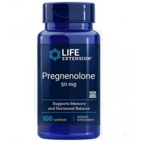 Pregnenolone Pregnenolona 50 mg 100 capsules LIFE Extension