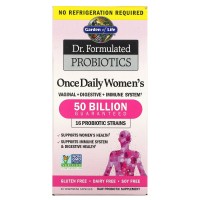  Probiotics Once Daily's women`s 30 Cápsulas Vegetais GARDEN OF LIFE