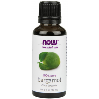 Óleo essencial de Bergamot bergamota 1oz 30ml NOW Foods