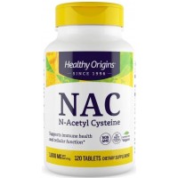 NAC (N-Acetyl Cysteine) 1000 mg 120 tabs Healthy Origins