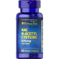 NAC 600 mg N-Acetyl Cysteine 60 capsules PURITANS Pride