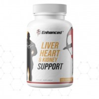 Liver. Kidney Heart Support 120caps  Enhanced