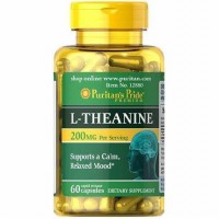 L theanine teanina 60 rapid capsules PURITANS PRIDE