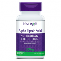 Alpha Lipoic Acid Acido alfa lipoico 300mg 50 caps NATROL