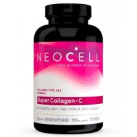 Super Colageno + Vitamin C 6000 mg 250 Tablets NEOCELL venc:03/22