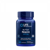 No Flush Niacina Inositol Hexanicotinate 640 mg 100 capsules LIFE Extension